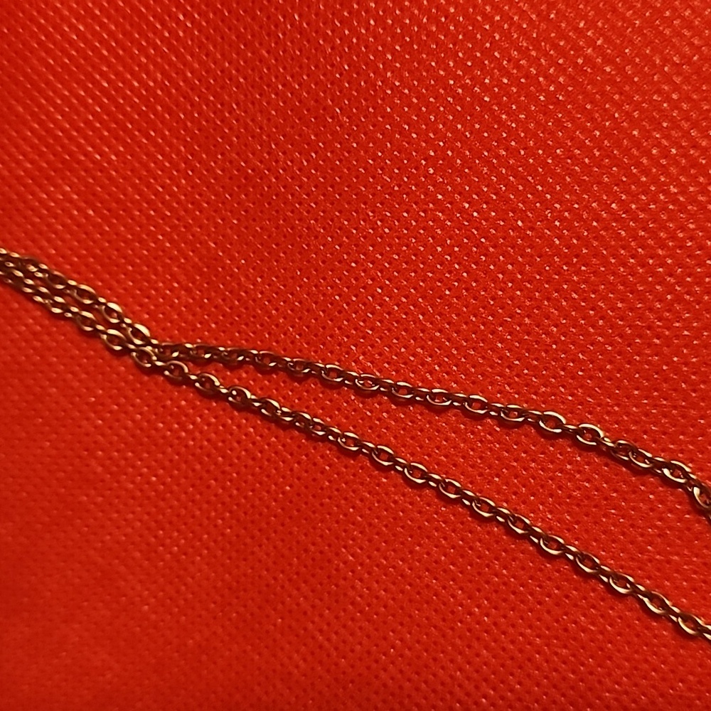 Intricate Gold Filigree Necklace, Free Earrings With Purchase - Picture 4 of 7